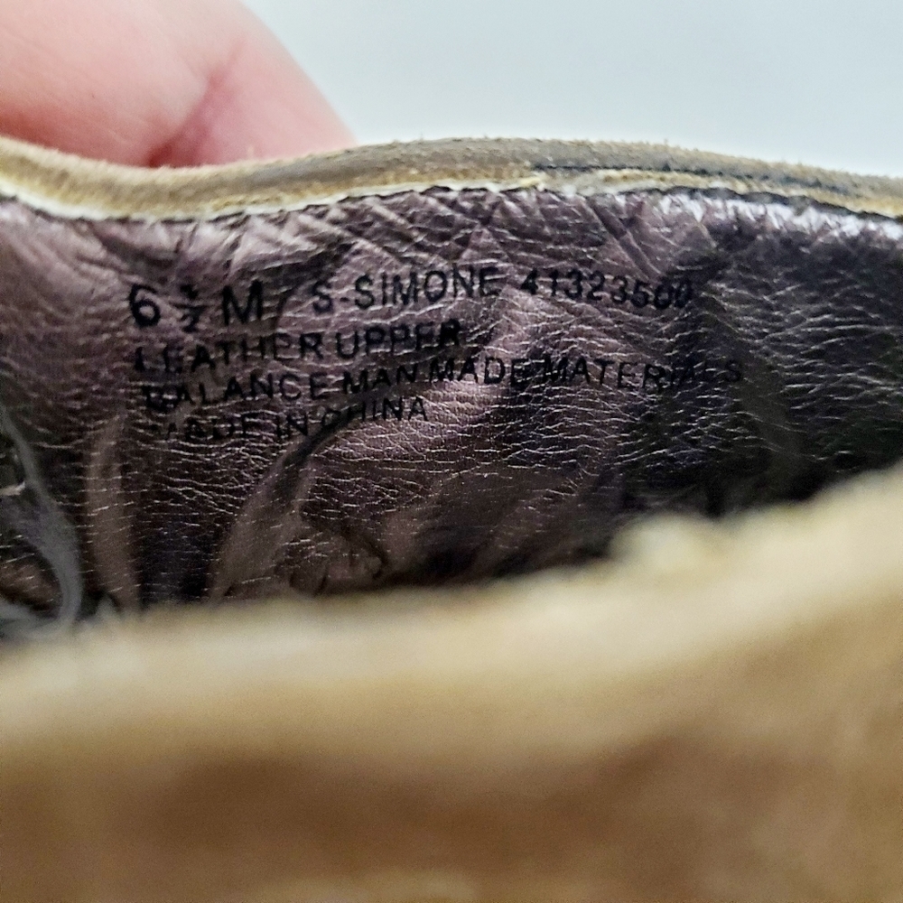 Sam Edelman Simone Suede Taupe Booties - Picture 5 of 7